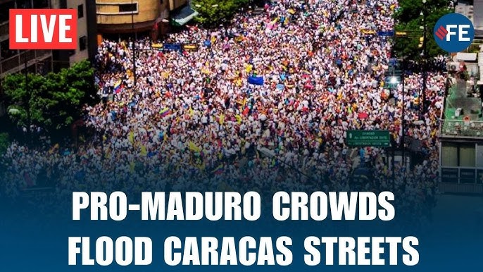 Venezuela LIVE: Caracas Erupts as Maduro Supporters Protest US Capture Claim | Trump Vs Maduro